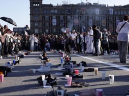 Los colectivos lamentaron que sólo las familias asumen la responsabilidad y la carga de la búsqueda de personas desaparecidas. SUN/F. ROJAS