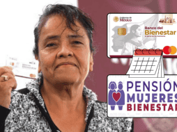 El apoyo de la Pensión Mujeres Bienestar consta de 3 mil pesos bimestrales. ESPECIAL/Programas para el Bienestar