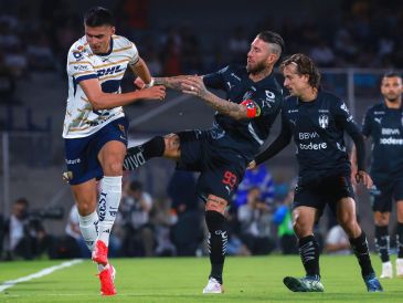 Sergio Ramos ha sido titular en cuatro partidos en el Clausura 2025, en el que suma dos goles y ha cumplido como líder del grupo. IMAGO7