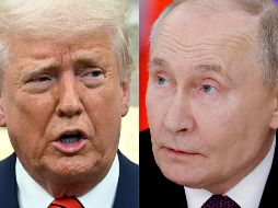 Donald Trump, presidente de Estados Unidos, y Vladímir Putin, mandatario de Rusia. AFP / ARCHIVO