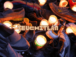 Los zapatos y prendas de vestir que fueron revelados por madres buscadores el pasado 5 de marzo y que estaban en el rancho Izaguirre, en Teuchitlán, Jalisco, exhibe los horrores de los cárteles de las drogas. EL INFORMADOR / ARCHIVO