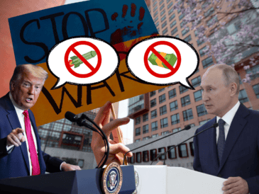 Putin acuerda con Trump un alto el fuego parcial y pide cortar la asistencia a Kiev. EL UNIVERSAL/B. Fregoso/EFE/M. Klimentyev /AP Photo/E. Vucci/CANVA.