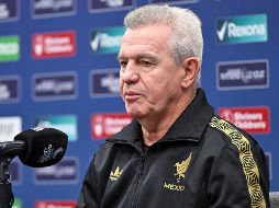 Javier Aguirre durante la conferencia de prensa previa al partido ante Canadá. IMAGO7 / E. Espinoza