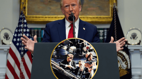 La desclasificación responde a una orden ejecutiva que Trump firmó solo unos días después de regresar a la Casa Blanca. EFE/SUN/ARCHIVO