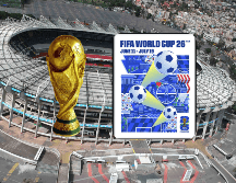 Filadelfia es la primera ciudad sede en estrenar su poster oficial. SUN/ARCHIVO/X/@FIFAWorldCup