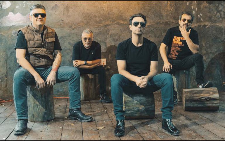 Jonás González, Mauricio Clavería, Leonardo de Lozanne y Alfonso “Poncho” Toledo, integrantes de Los Concorde. ESPECIAL