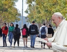 Papa Francisco manda mensaje a los jóvenes desde el hospital Gemelli. EL INFORMADOR / EFE / ARCHIVO