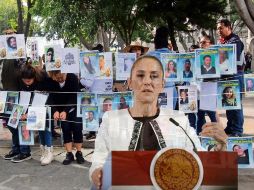 A lo largo de la carta, piden la remoción de la titular de la Comisión Nacional de Búsqueda (CNB). SUN / ARCHIVO / EFE / I. ESQUIVEL