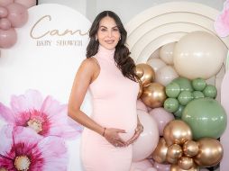 Elsa Ortiz Ramírez lució feiz y radiante durante el Baby Shower de su futura hija Camila Parlange Ortiz. GENTE BIEN JALISCO / A. Rodríguez