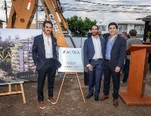 Adolfo de la Torre, José Leaño y Pablo Contreras. GENTE BIEN JALISCO / A. Rodríguez