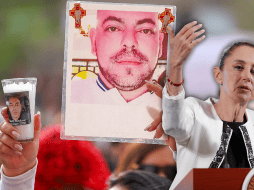 La Presidenta Claudia Sheinbaum Pardo habló la mañana de este miércoles sobre los colectivos de búsqueda. EFE / I. Esquivel / EL INFORMADOR / ARCHIVO