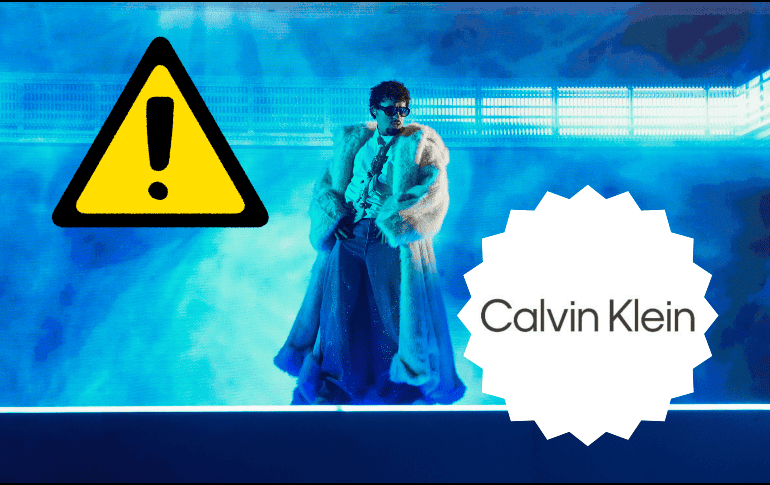 Los internautas fueron sorprendidos con la presencia del cantante Bad Bunny en estas publicaciones de Calvin Klein. AP / C. PIZZELLO / CANVA