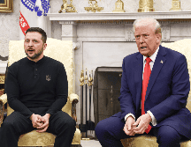 Donald Trump y Volodímir Zelenski, presidentes de Estados Unidos y Ucrania, respectivamente. EFE / ARCHIVO