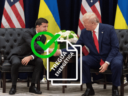 Zelenski transmite a Trump que está listo para hacer efectiva la tregua energética. EFE/Ukraine Presidential Press Service/CANVA.