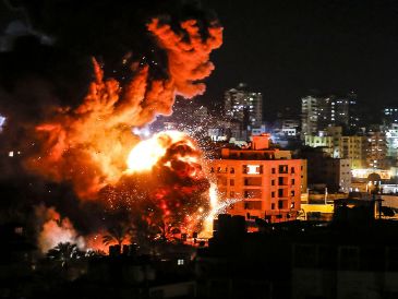 Hamás: operaciones terrestres israelíes son "nueva y peligrosa violación de alto el fuego". AFP/M. Hams.