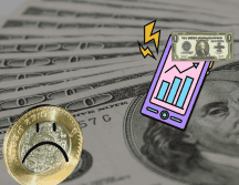 El comportamiento del dólar cambió de dirección, ya que la jornada anterior había mostrado una caída del 0.14%. CANVA