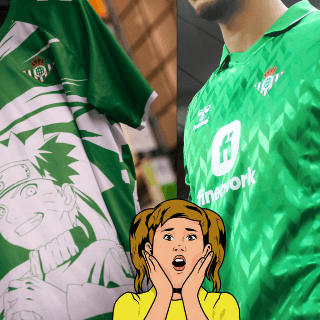 Naruto inspira el diseño de la nueva playera para este equipo de futbol en España