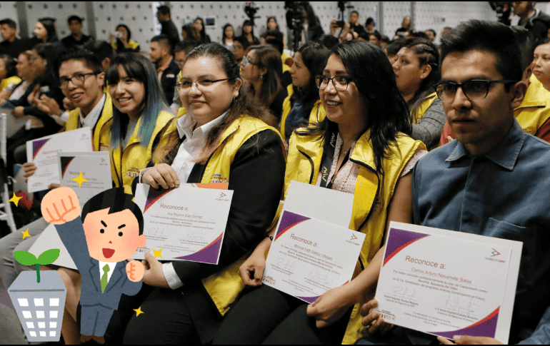 Conoce cómo registrar tu empresa en Jóvenes Construyendo el Futuro. NTX / ARCHIVO