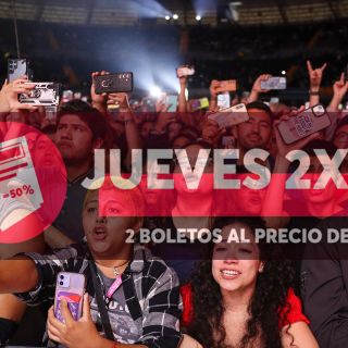 Ticketmaster pone al 2x1 estos conciertos en la Ciudad de México