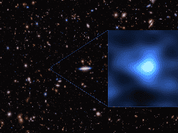Astronomos encontraron oxígeno en donde suponían solo habría hudrógeno y helio. EFE / ESO / NASA / ESA / CSA