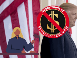 Jueza bloquea temporalmente acceso de DOGE a información personal de millones de estadounidenses. EFE/M. Reynolds/CANVA.