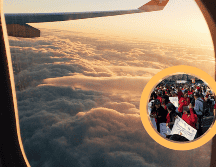 La aerolínea ofrece distintas alternativas para los vuelos afectados tras la marcha de CNTE. ESPECIAL / X / @VivaAerobus