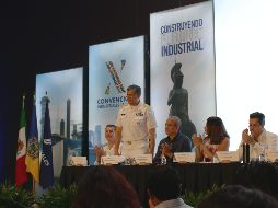 Durante la inauguración de la Convención de Industriales Jalisco realizada en Puerto Vallarta, el dirigente de los industriales dijo que la industria no será una espectadora y manifestó su respaldamos al ejército y a las autoridades que día a día trabajan por la seguridad de nuestra nación. CORTESÍA