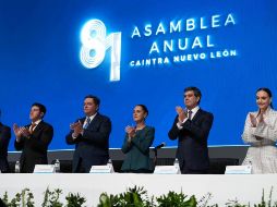 Claudia Sheinbaum Pardo destacó la solidez de la economía mexicana impulsada por inversiones públicas y privadas. CORTESÍA