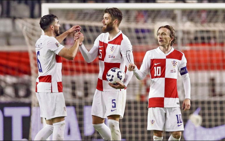 La Selección croata fue contundente y tuvo un buen trabajo defensivo. EFE/A. Bat