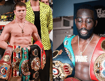 En este duelo, el pugilista mexicano buscará unificar nuevamente en las 168 libras. EL INFORMADOR / ARCHIVO / IG/ @tbudcrawford