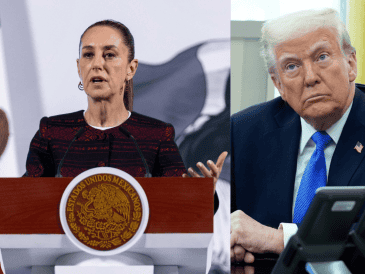 "Lo que agradecemos es el respeto que ha tenido con nosotros el presidente Trump”, dijo Sheinbaum en su conferencia matutina. EFE/Y. GRIPAS SUN/H. SALVADOR