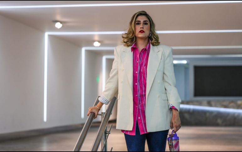 Durante estos años en la empresa, el reto personal de Kenya Vergara ha sido superarse y trabajar en sí misma. EL INFORMADOR/A. NAVARRO