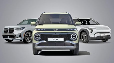 Hyundai Inster, este modelo ha sido preseleccionado para tres premios en la edición de este año de los World Car Awards. CORTESÍA