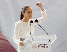 Durante la conmemoración del Día Mundial del Agua, Sheinbaum aseveró que su administración ya inició con la revisión de las concesiones de agua a personas y empresas en México. SUN/ H. Salvador.