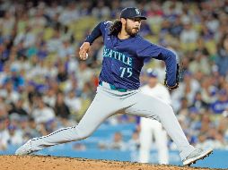 Andrés Muñoz. El lanzador de los Marineros de Seattle es uno de los mexicanos que forma parte del Spring Training. AFP/K. Djansezian