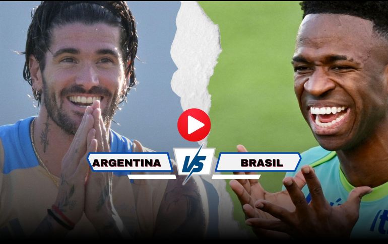ARGENTINA VS BRASIL. Buenos Aires albergará el clásico sudamericano tras casi 10 años. ESPECIAL / AFP y CANVA