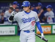 SHOHEI OHTANI. A esta temporada del beisbol se presentan Los Angeles Dodgers como campeones defensores. AFP / ARCHIVO