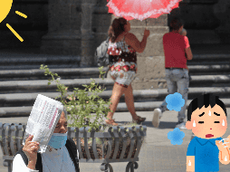 Durante la tarde, se espera ambiente cálido a caluroso, y muy caluroso prevaleciendo onda de calor en zonas del estado. EL INFORMADOR / ARCHIVO / CANVA