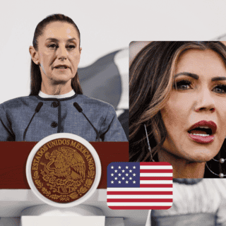 ¿De qué hablará Sheinbaum con Kristi Noem en su visita a México?