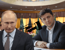 Zelenski acusa a Rusia de mentir sobre los acuerdos de Riad el mismo día de las negociaciones. ARCHIVO/AP Photo/S. Walsh/EFE/S. Dolzhenko/AP Photo/S. Chirikov/CANVA.