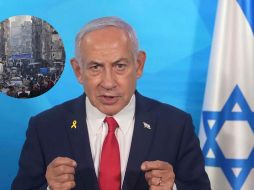 Netanyahu amenazó a Hamás con tomar territorio de Gaza en caso de no entregar a los rehenes israelíes. AP / ARCHIVO