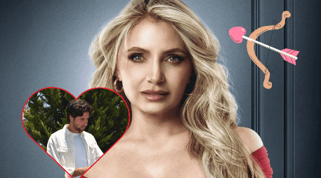 Angélica María respondió cariñosamente con dos emojis de corazón y las letras 