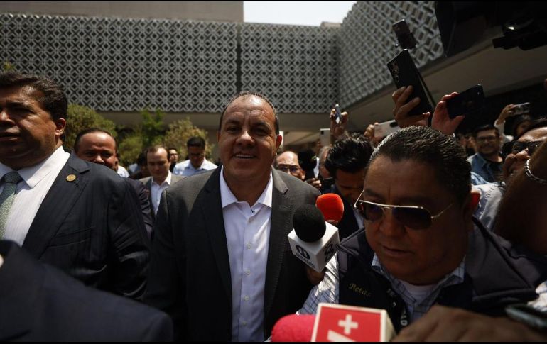 La Cámara de Diputados desechó el día de ayer la solicitud de desafuero de Cuauhtémoc Blanco. SUN/D. Sánchez