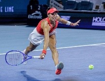 Jessica Pegula tuvo un encuentro intenso frente a Emma Raducanu. EFE/C. Herrera