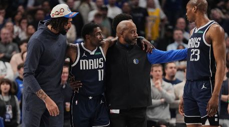 Irving se lesionó el 3 de marzo, en el primer cuarto de una derrota por 122-98 ante los Kings de Sacramento. AP/T. Gutiérrez