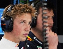 Lawson seguirá en la Fórmula 1, pero en el equipo Racing Bulls. AP/S. Barbour