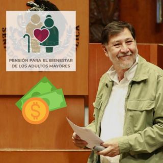 Noroña festeja su incorporación a la Pensión Bienestar para Adultos Mayores