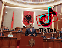 TikTok queda bloqueada en Albania para móviles y tabletas. ARCHIVO/AP Photo/H. Pustina/CANVA.
