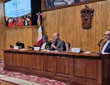 El Consejo General Universitario de la Universidad de Guadalajara realizó su última sesión encabezada por Ricardo Villanueva quien a partir del 1 de abril dejará de ser rector general de la casa de estudios. EL INFORMADOR / M. Hernández