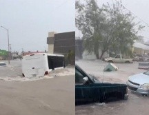 Reynosa, Tamaulipas, se vio afectada por fuertes lluvias que dejaron impactos significativos en la región. ESPECIAL.